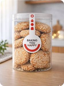 White Sesame Cookies
