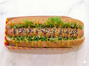 Chicken Mustard Hot Dog 5'