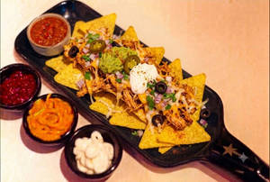 Loaded Chicken Nachos