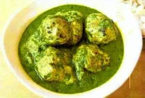 Palak Paneer ke Kofta