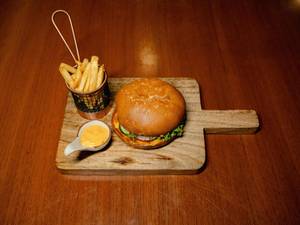Mix Veg Patty Burger