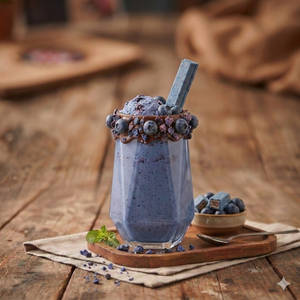 Blueberry Milkshake