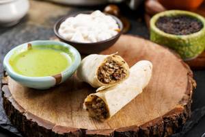 Tandoori Chicken Shawarma