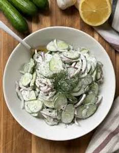 Cream Kachumber Salad