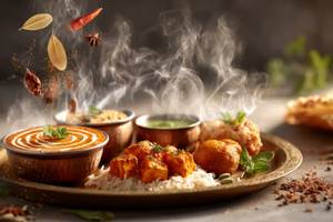 Kulcha With Chana Masala