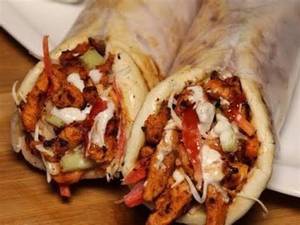Chicken Schezwan Shawarma Roll