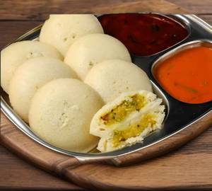 Stuffed idli [2 pieces]