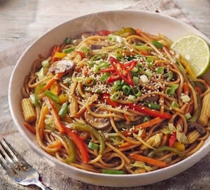 Hakka Veg Noodles