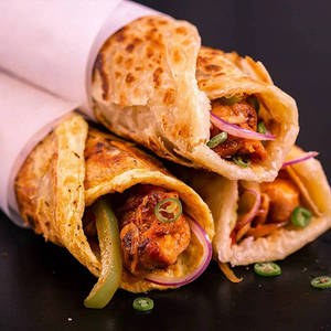 Egg Chicken Kathi Roll