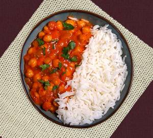 Chole Rice Bowl