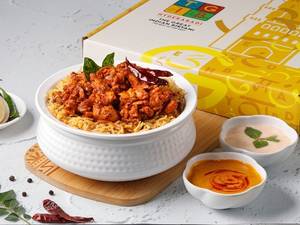 Hyderabadi Boneless Chicken Biryani (Serves 2)
