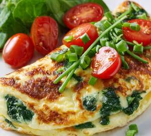 Spinach Omelette