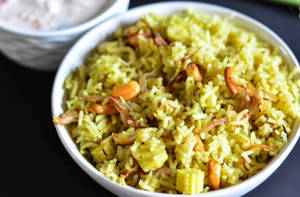 Baby Corn Pulao