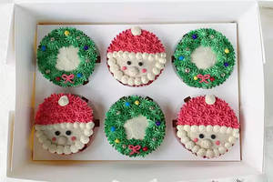 Christmas Cupcake Hamper [250 g]
