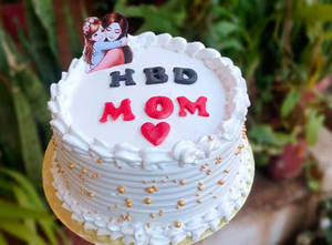 Simple And Cute Mom Special Cake [450 G]