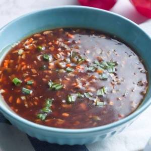 Veg Hot N Sour Soup(250 Ml) Serves 1-2