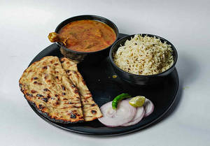 Chicken Curry With Jeera Rice