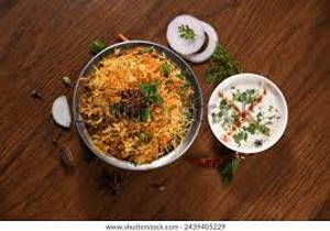 Veg Biryani+ Mix Raita