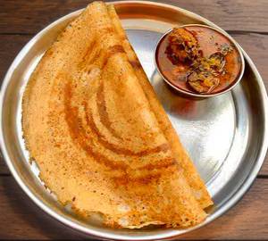 2 dosa with chicken curry [250 ml]