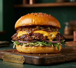 Royal Mutton Smash Burger
