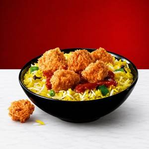Chicken Popcorn Rice Bowl - DOTD
