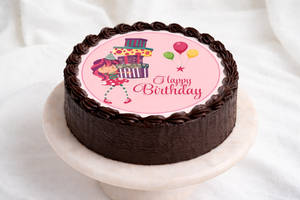Birthday Chocolate Poster cake