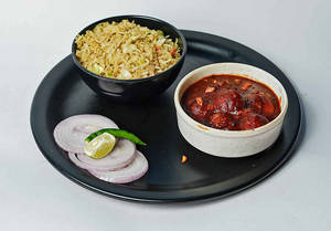 Veg Manchurian With Fried Rice Combo