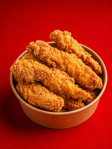 Hot Chicken Strips (6pcs)