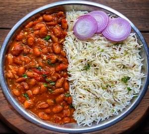 Rajma rice with ghee