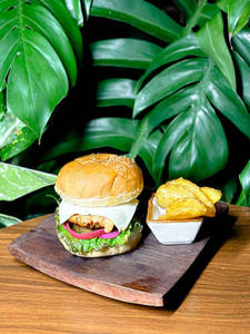 Mexican Fiesta Chicken Burger
