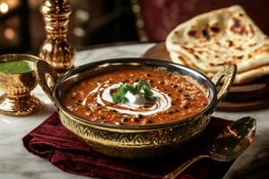 Tandoori Roti With Chicken Tadka