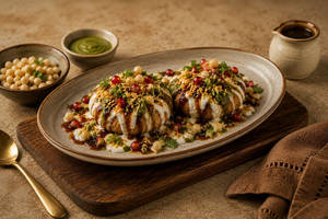 Banarasi Tikki Chaat In Olive Oil [2 Pcs]