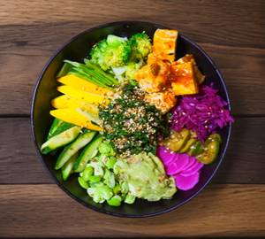 Tofu And Millet Buddha Bowl