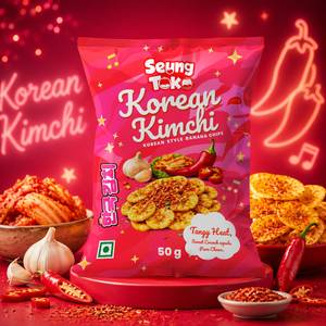 Korean Kimchi Banana Chips
