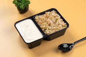Sabudana Khichdi & Curd Dabba