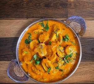 Mushroom butter masala