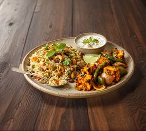 Paneer Sholay + Veg Biryani Combo