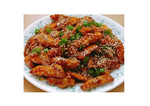 Jain Honey Chilli Potato