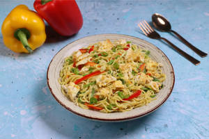Egg Hakka Noodles
