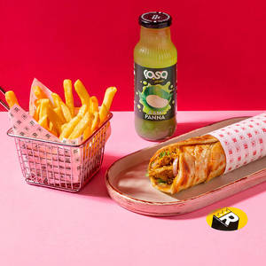 Bhuna Chicken Roll Value Meal