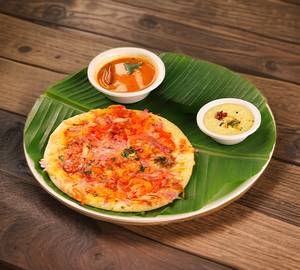 Onion Tomato Uttappam
