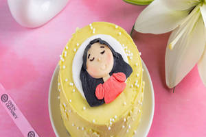 Customised Fondant Girl Topper
