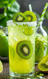 Tropical Kiwi Fizz