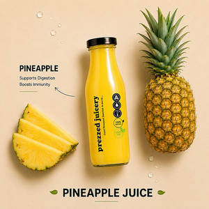 Pineapple Juice [ 200 ML, 112 Kcal | Sweet]