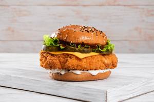 K-buldak Chicken Burger [New]