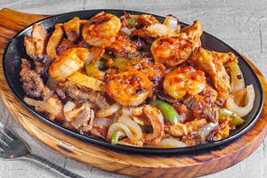Peri Peri Prawns Sizzler