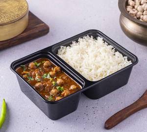Chole Chawal Meal