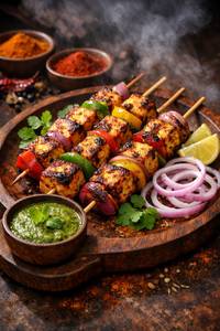 Masaledar Nimbu Mirch Paneer Tikka