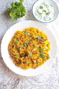 Mushroom Biryani