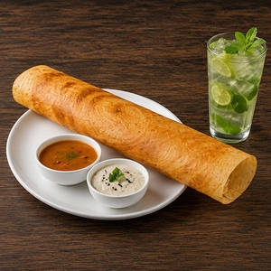 Masala Dosa + Virgin Mojito